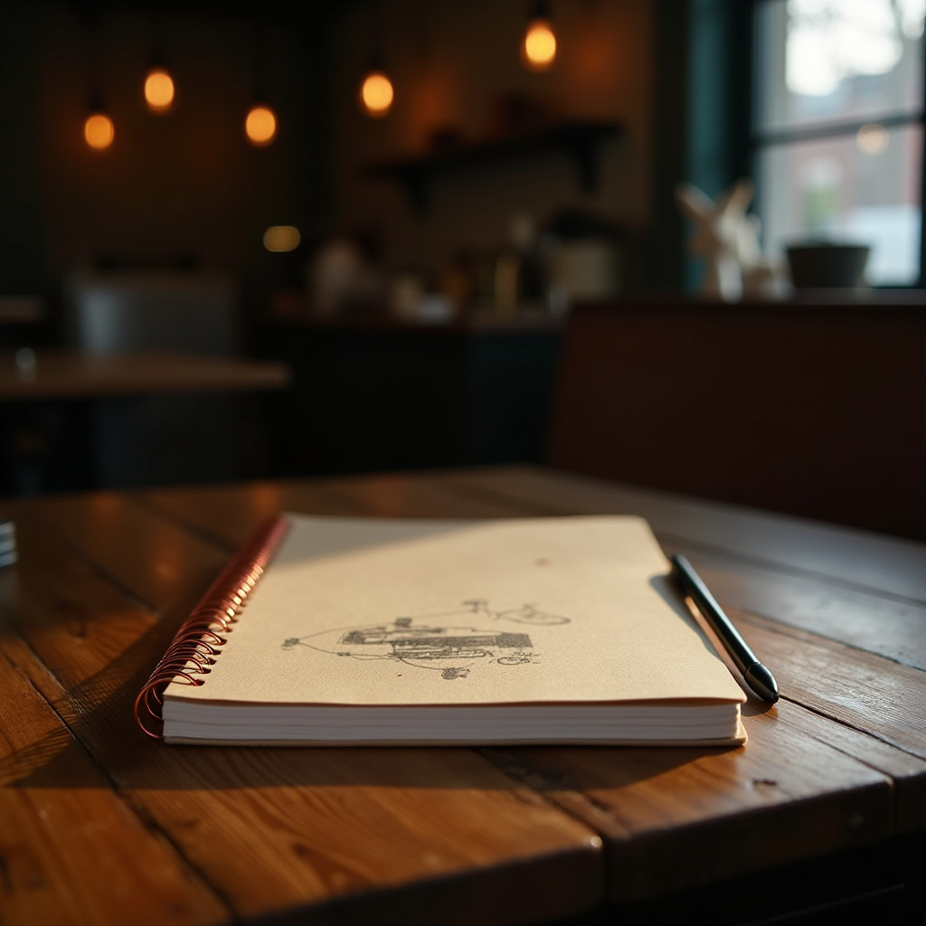 Blocknote with Spiral Wire 