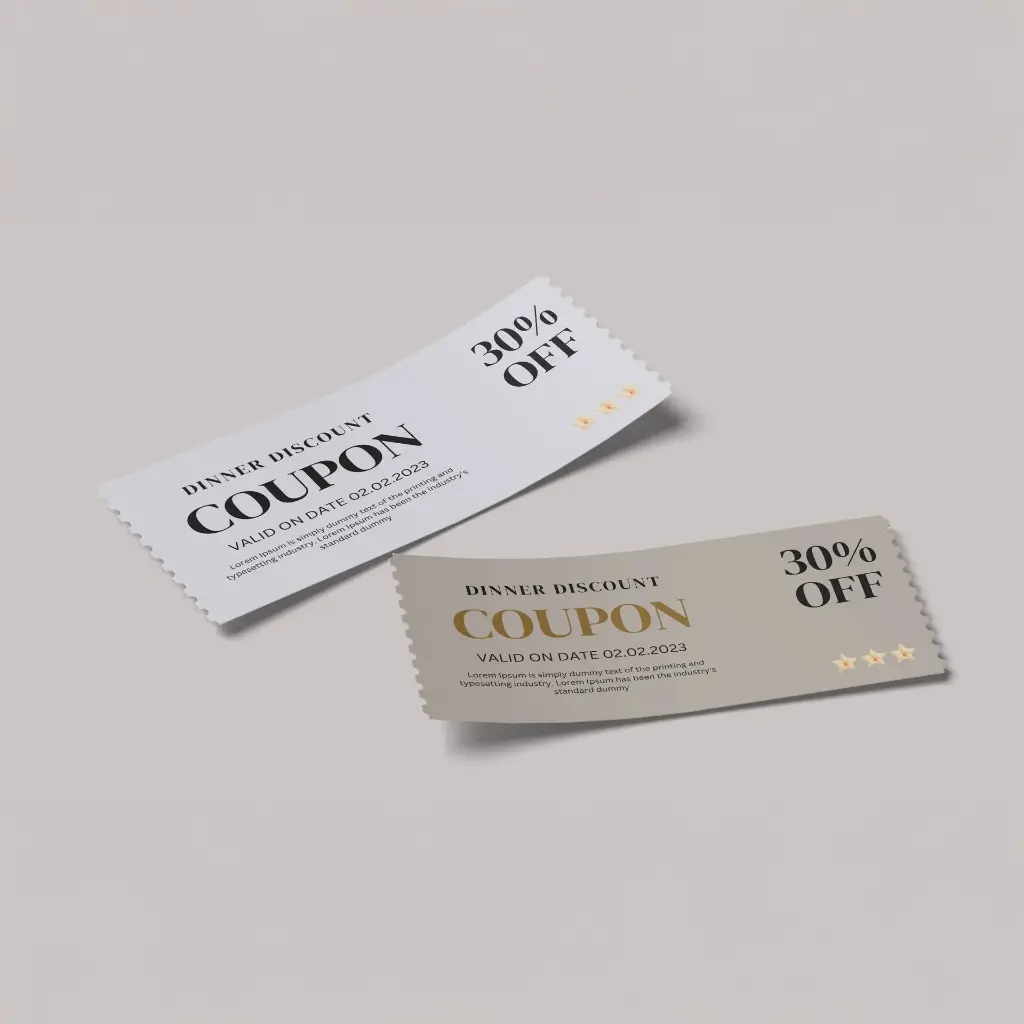 Coupon Tickets