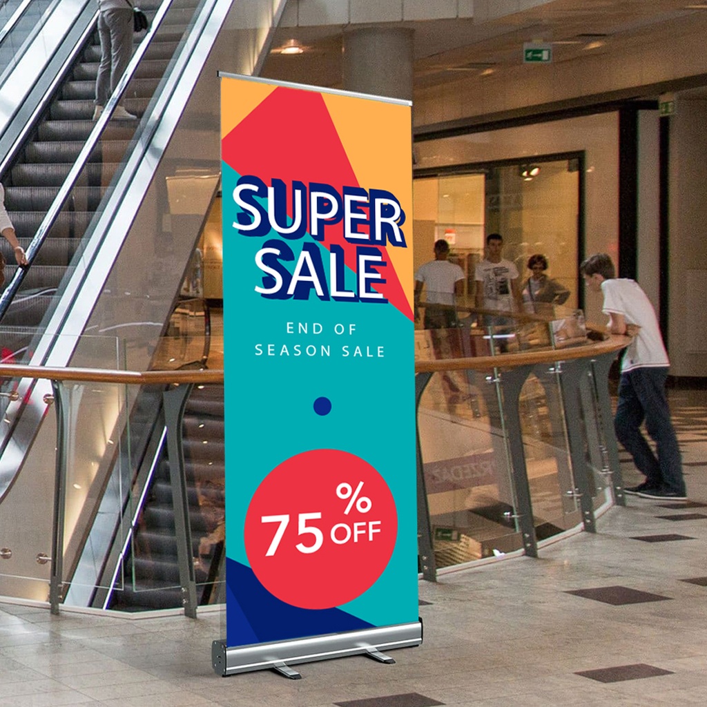 Roll-up Stand with Standard Base