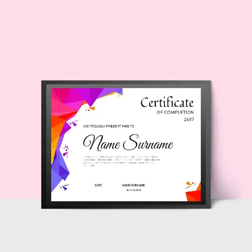 Certificate Printing